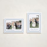 "Charming Frame" - Holiday Cards in Riviera by Alston Foster - Photo Orientation Options