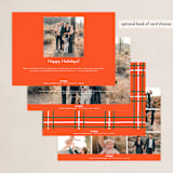 "sending all our LOVE" - Holiday Cards in Moon by Tanya Lee of Frooted Design - Back of Card Options