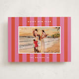 "Cabana" - Holiday Cards in Strawberry by Morgan Kendall - Front