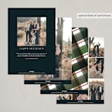 "Hand Written Family Collage" - Holiday Cards in Rudolf by Jackie Crawford - Back of Card