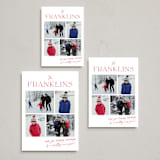 "Hand Written Family Collage" - Holiday Cards in Rudolf by Jackie Crawford - Formats Available