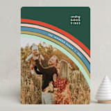 "Rainbow Cheer" - Holiday Cards in Forest by Bethan - Front