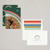 "Rainbow Cheer" - Holiday Cards in Forest by Bethan - Assembled