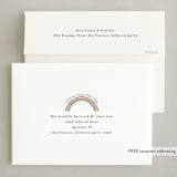 "Rainbow Cheer" - Holiday Cards in Forest by Bethan - FREE Recipient Addressing
