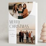 "Doubled Arched" - Holiday Cards in Minimalist by Pixel and Hank - Folded Card
