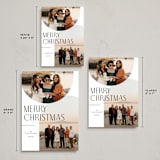 "Doubled Arched" - Holiday Cards in Minimalist by Pixel and Hank - Formats Available