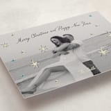 "the stars" - Holiday Cards in Wintermint by Helena Vitto - Detail