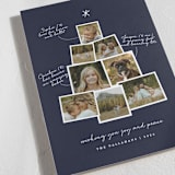 "Photo Tree" - Holiday Cards in Night Sky by Shari Margolin - Detail