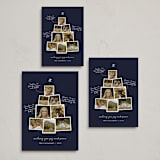 "Photo Tree" - Holiday Cards in Night Sky by Shari Margolin - Formats Available