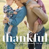 "Thankful Simple" - Holiday Cards in Snow by Stacie Stankos - Detail