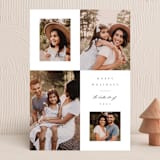 "Reflection" - Holiday Cards in Snow by Kelly Schmidt - Front