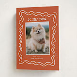"wiggly lines" - Holiday Cards in Holly by Vera Lim - Folded Card