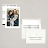 "merry typewriter" - Holiday Cards in Charcoal by Leah Ragain - Assembled
