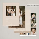 "Disney Mickey Flannel Fun" - Holiday Cards in Winter Plaid by Carrie ONeal - Back of Card