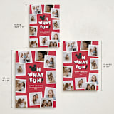 "Disney's Mickey Mouse Fun" - Holiday Cards in Cherry by Jessie Steury - Formats Available