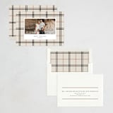 "Window Pane" - Holiday Cards in Vanilla by Cindy Reynolds - Assembled