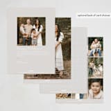 "Merry and Married" - Holiday Cards in Snow by Design Lotus - Back of Card Options