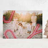 "Scramble" - Holiday Cards in Ruby by Lauren Chism - Front