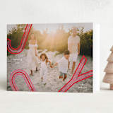 "Scramble" - Holiday Cards in Ruby by Lauren Chism - Folded Card
