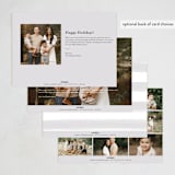 "A lil' Crazy" - Holiday Cards in Ink by Anna Elder - Back of Card Options