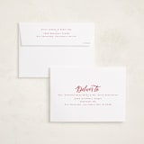 "Christmas Memories" - Holiday Cards in Candy Cane by Wildfield Paper Co - FREE Recipient Addressing