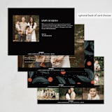"the sweetest things" - Holiday Cards in Midnight Clear by Design Lotus - Back of Card Options