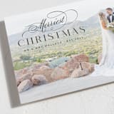 "the sweetest things" - Holiday Cards in Midnight Clear by Design Lotus - Detail