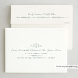 "Warm Flannel" - Holiday Cards in Retro Orange by Keen Peachy - FREE Recipient Addressing