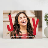 "THIS" - Holiday Cards in Ruby by Lauren Chism - Front