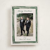"Painted Frame Edge" - Holiday Cards in Forest by Alethea and Ruth - Front