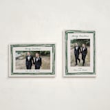 "Painted Frame Edge" - Holiday Cards in Forest by Alethea and Ruth - Photo Orientation Options