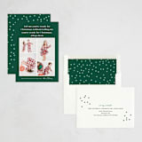 "Ready for Christmas" - Holiday Cards in Christmas Tree by Lisa McLean - Assembled