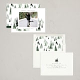 "fall of snow" - Holiday Cards in Evergreen by Anastasia Makarova - Assembled