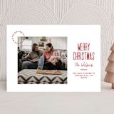 "Modern Move" - Holiday Cards in Cardinal by Owl and Toad - Front