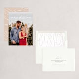 "Merry Christmas Extended" - Holiday Cards in Snow by Katy Shen - Assembled