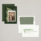 "Seppele" - Holiday Cards in Evergreen by Ashley DeMeyere - Assembled