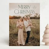 "Allegro" - Holiday Cards in Balsam Fir by Benita Crandall - Front