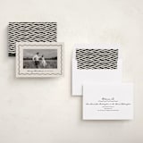 "Wavy Vintage" - Holiday Cards in Eggnog by Brianne Larsen - Assembled