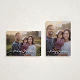 "Faubourg" - Holiday Cards in Snow by Leia Matt - Photo Orientation Options