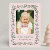 "Sketched Holly" - Holiday Cards in Candy by frau brandt - Front