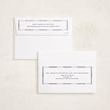 "cozy checked plaid" - Holiday Cards in Blueberry by Carrie Moradi - FREE Recipient Addressing