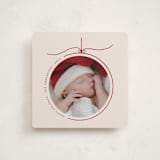 "Crystal" - Holiday Cards in Buttercream by Jelena Vuletic - Front