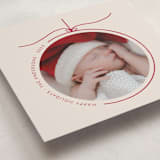 "Crystal" - Holiday Cards in Buttercream by Jelena Vuletic - Detail