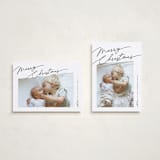 "Elements" - Holiday Cards in Coal by Pixel and Hank - Photo Orientation Options