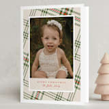 "Tartan Plaid" - Holiday Cards in Christmas Morning by Megan Cash - Folded Card