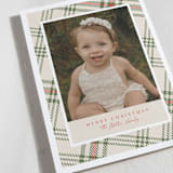 "Tartan Plaid" - Holiday Cards in Christmas Morning by Megan Cash - Detail