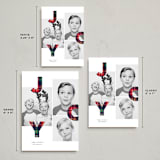 "Tartan Joy" - Holiday Cards in Ruby by Erin Deegan - Formats Available