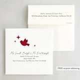 "Plaster" - Holiday Cards in Cherry Cordial by 2birdstone - FREE Recipient Addressing