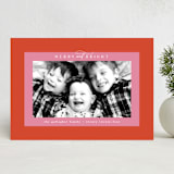 "Colorful Gallery Frame" - Holiday Cards in Candy by Olivia Raufman - Front