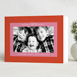 "Colorful Gallery Frame" - Holiday Cards in Candy by Olivia Raufman - Folded Card